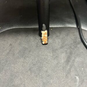 3/$8 Black Flame Candle Croc Charm